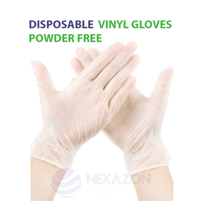 Disposable Final Vinyl Gloves Powder Free - Nexazon Global Solutions