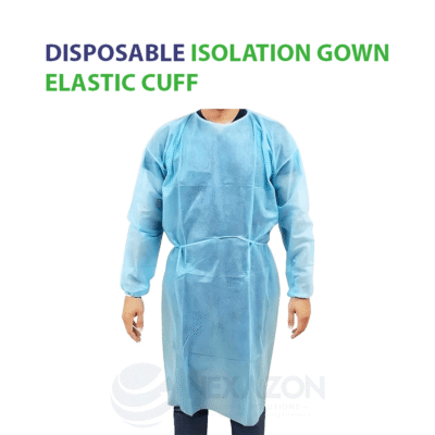 Disposable Isolation Gown Elastic Cuff - Nexazon Global Solutions