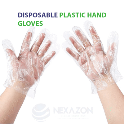 Disposable Plastic Hand Gloves - Nexazon Global Solutions