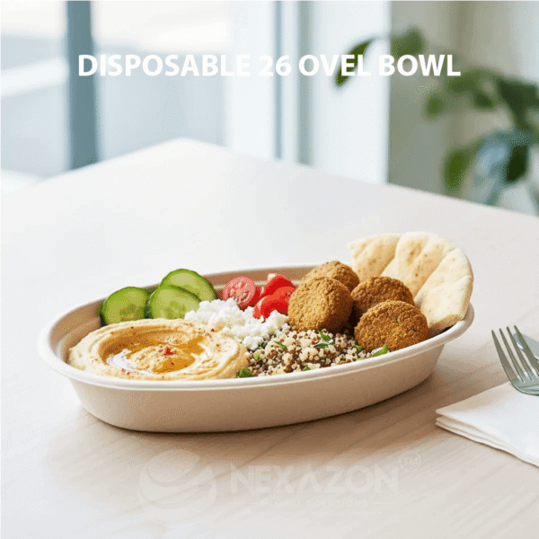 Disposable 26 OZ Oval Bowl - Nexazon Global Solutions