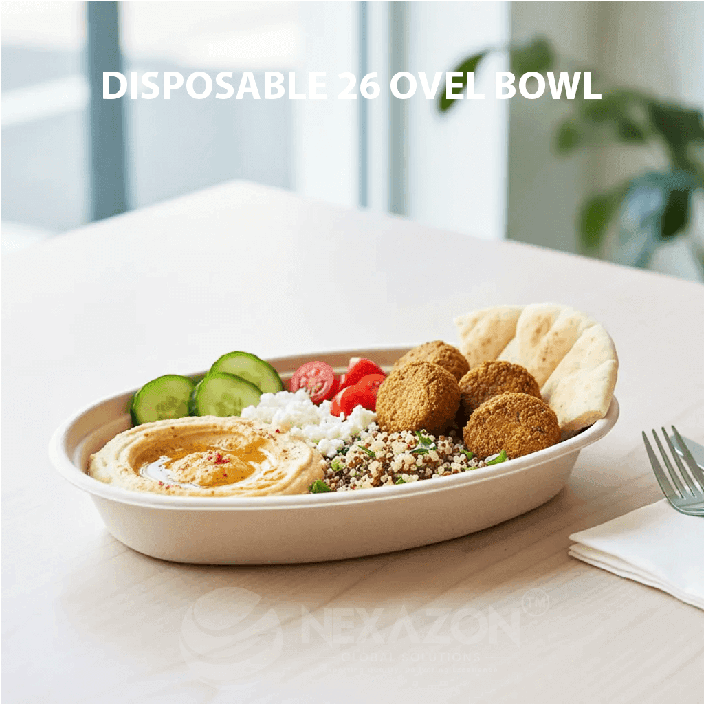 Disposable 26 OZ Oval Bowl - Nexazon Global Solutions