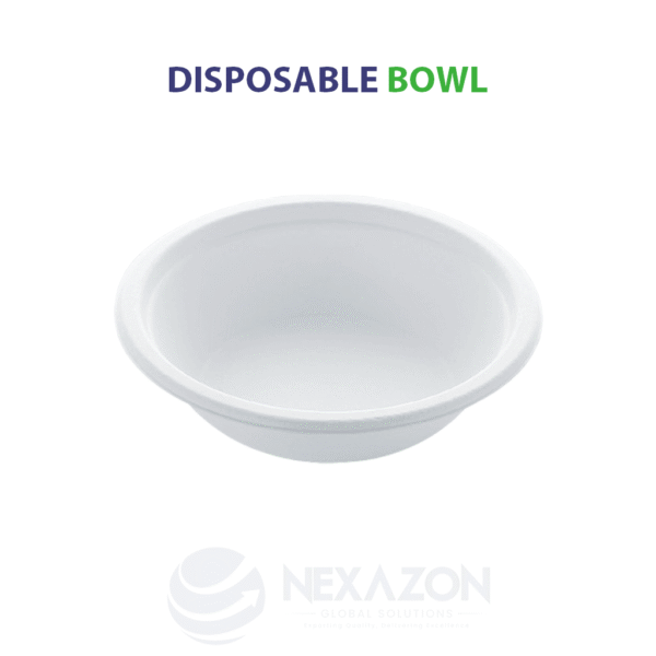 Disposable Bagasse Bowl - Nexazon Global Solutions - 2