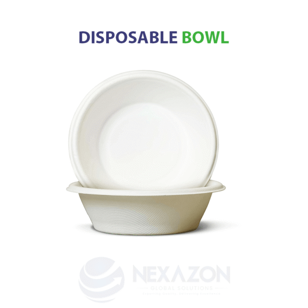 Disposable Bagasse Bowl - Nexazon Global Solutions - 4