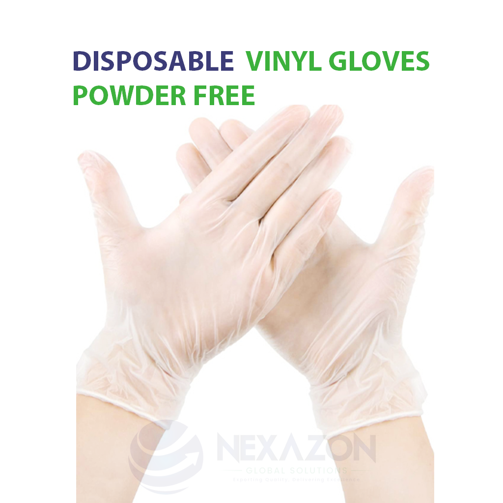 Disposable Final Vinyl Gloves Powder Free - Nexazon Global Solutions