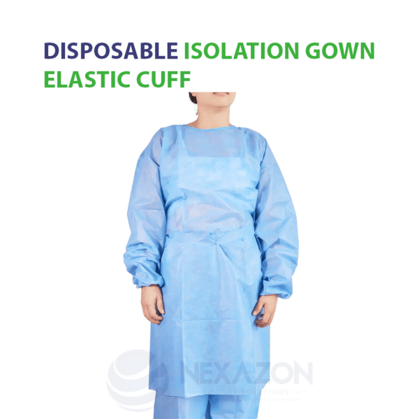 Disposable Isolation Gown Elastic Cuff - Nexazon Global Solutions - 4