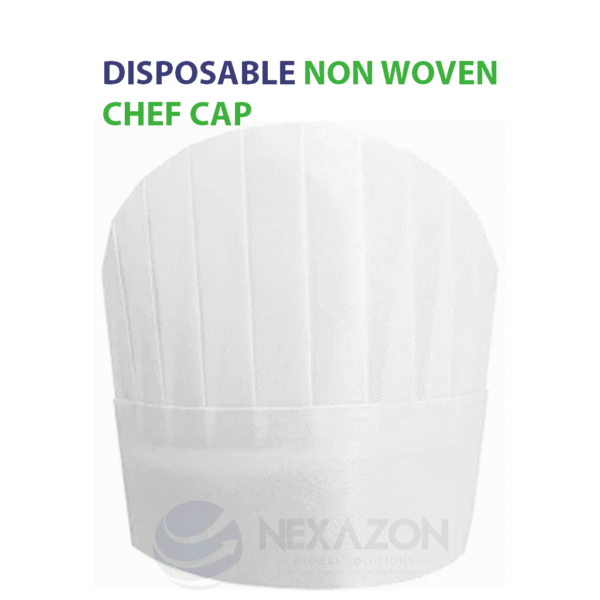 Disposable Nonwoven Chef Cap - Nexazon Global Solutions 5