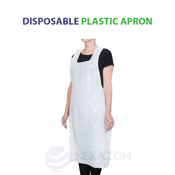 Disposable Plastic Apron - Nexazon Global Solutions - 3