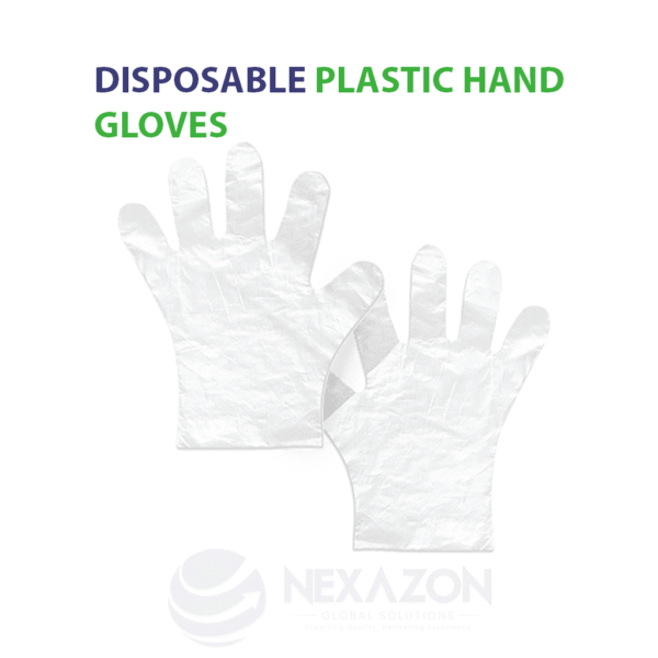Disposable Plastic Hand Gloves - Nexazon Global Solutions - 2