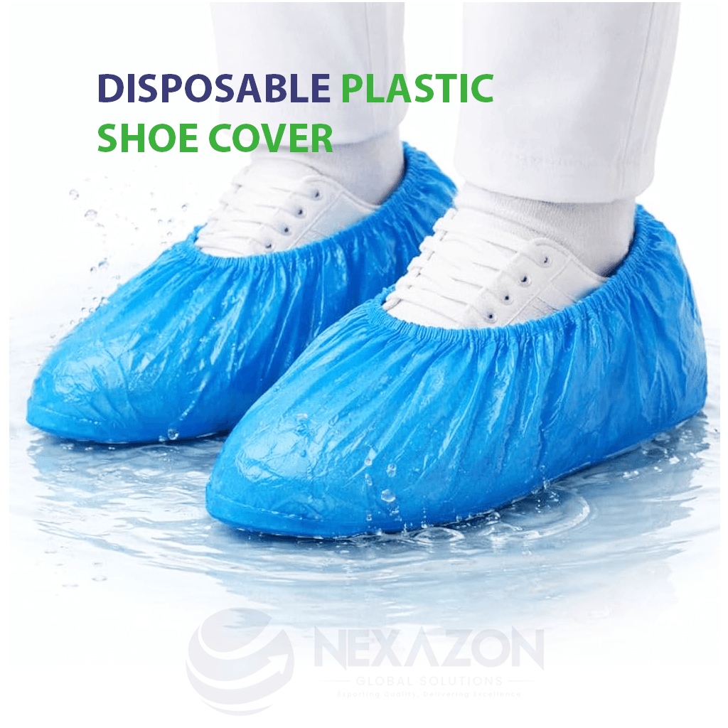 Disposable Plastic Shoe Cover - Nexazon Global Solutions