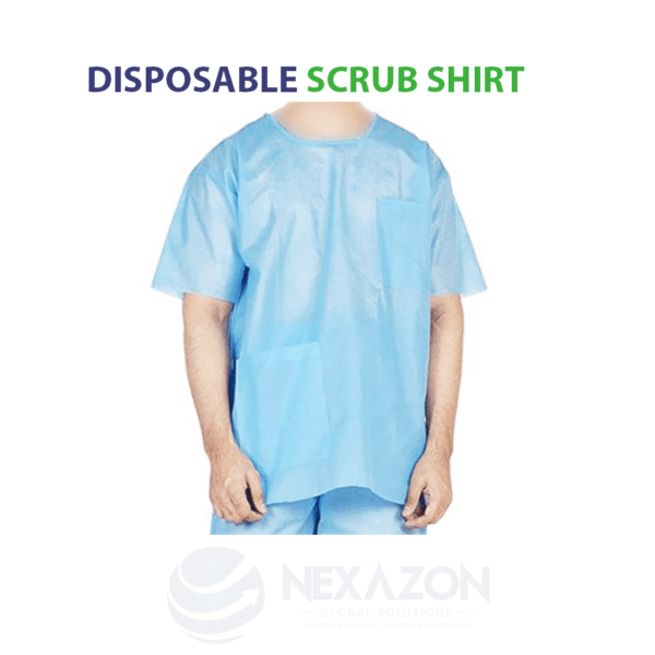 Disposable Scrub Shirt - Nexazon Global Solutions - 2