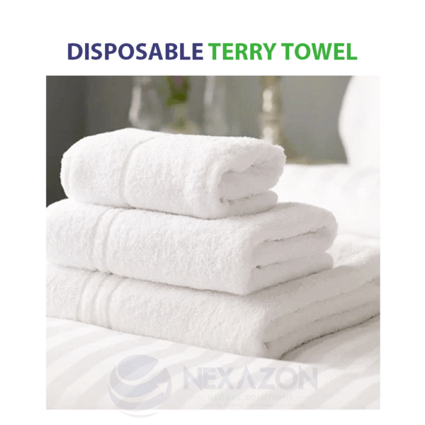 Disposable Terry Towel - Hotel Terry Bath Towels - Nexazon Global Solutions - 3