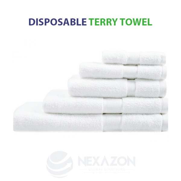 Disposable Terry Towel - Hotel Terry Bath Towels - Nexazon Global Solutions - 5