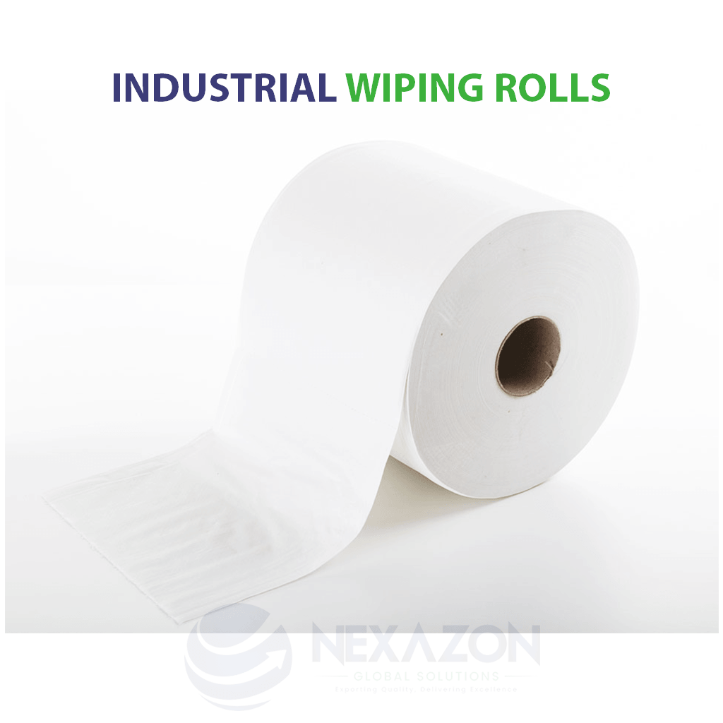 Industrial Wiping Rolls Tissue Paper - Nexazon Global Solutions