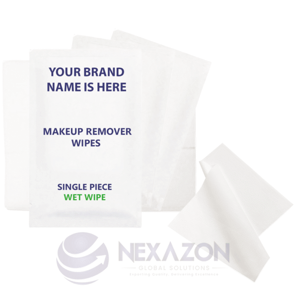 Makeup-Remover-Wipes-Makeup Remover Wipes - Single Sachet Wet Wipe--Nexazon-Global-Solutions -2
